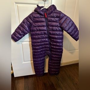 Primary Puffer Suit - Purple 12-18 months